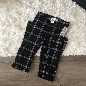 Plaid leggings